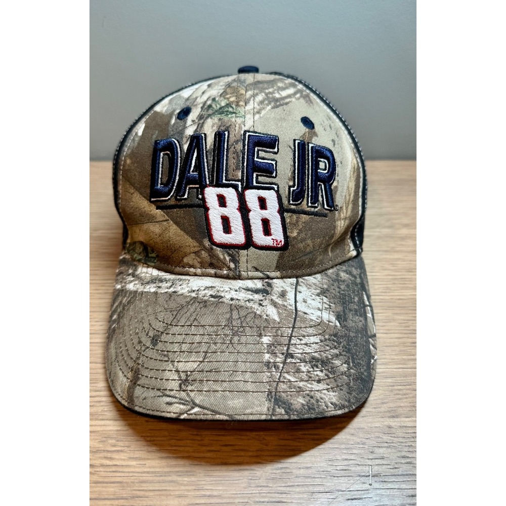 Dale Earnhardt Jr #88 Camo Hat The Game NASCAR Adjustable Cap